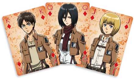 Sakami Merchandise Attack On Titan Playing Cards