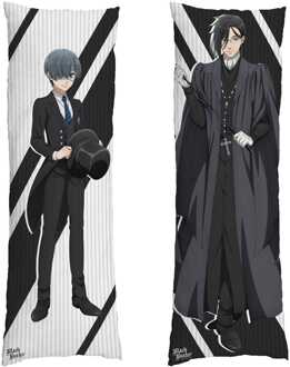 Sakami Merchandise Black Butler Dakimakura Pillow Case Sebastian & Ciel 150 x 50 cm