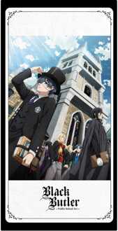 Sakami Merchandise Black Butler: Public School Arc Towel Ciel & Sebastian 150 x 75 cm