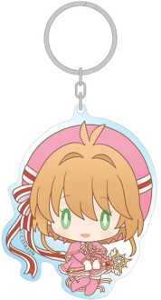 Sakami Merchandise Card Captor Sakura: Clear Card Acrylic Keychain Sakura Kinomoto 8 cm
