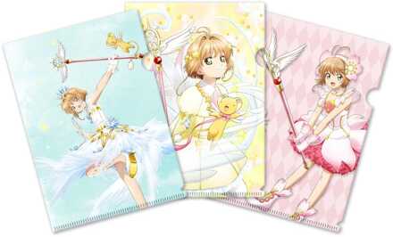 Sakami Merchandise Cardcaptor Sakura Clear Card Clearfile 3-Set