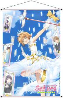 Sakami Merchandise Cardcaptor Sakura Clear Card Wallscroll Sakura Kinomoto 60 x 90 cm