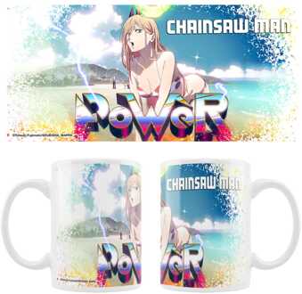 Sakami Merchandise Chainsaw Man Ceramic Mug Power