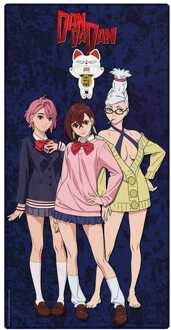 Sakami Merchandise Dandadan Towel Momo, Aira, Seiko 150 x 75 cm