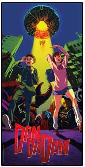 Sakami Merchandise Dandadan Towel Okarun & Momo Paranormal Invasion 150 x 75 cm