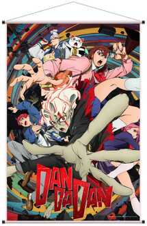 Sakami Merchandise Dandadan Wallscroll Okarun & Friends 60 x 90 cm