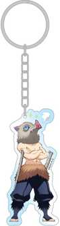 Sakami Merchandise Demon Slayer: Kimetsu no Yaiba Acrylic Keychain Inosuke Holographic 8 cm