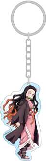 Sakami Merchandise Demon Slayer: Kimetsu no Yaiba Acrylic Keychain Nezuko Holographic 7 cm