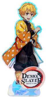 Sakami Merchandise Demon Slayer: Kimetsu no Yaiba Acrylic Stand Zenitsu Holographic 15 cm