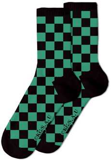 Sakami Merchandise Demon Slayer: Kimetsu no Yaiba Socks 2-Pack Tanjiro Kamado 41-44