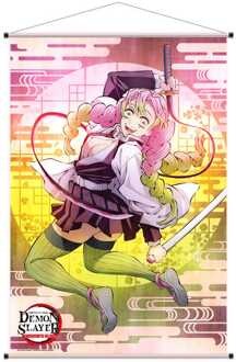 Sakami Merchandise Demon Slayer Wallscroll Mitsuri 60 x 90 cm