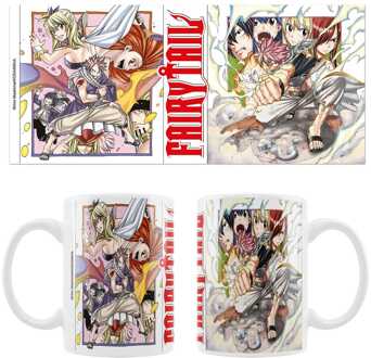 Sakami Merchandise Fairy Tail Ceramic Mug Natsu Manga Style