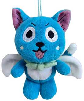 Sakami Merchandise Fairy Tail Plush Figure & Keychain Happy 10 cm
