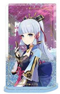 Sakami Merchandise Genshin Impact Acryl Ornament with Glitter: Kamisato Ayaka 11 cm