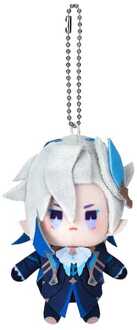 Sakami Merchandise Genshin Impact Finger Puppet Series Plush Keychain Neuvillette 12 cm