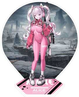 Sakami Merchandise Goddess of Victory: Nikke Acrylic Diorama Alice 18 cm