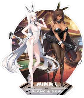 Sakami Merchandise Goddess of Victory: Nikke Acrylic Diorama Blanc & Noir 18 cm