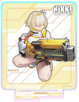 Sakami Merchandise Goddess of Victory: Nikke Crouching Series Acrylic Stand Elegg Holographic 14 cm