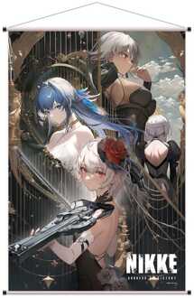 Sakami Merchandise Goddess of Victory: Nikke Wallscroll Sugar, Helm, Julia & Modernia 60 x 90 cm