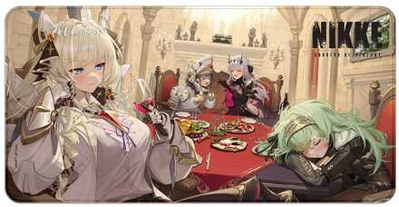 Sakami Merchandise Goddess of Victory: Nikke XXL Mousepad Castle Dinner