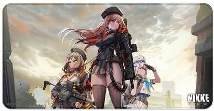 Sakami Merchandise Goddess of Victory: Nikke XXL Mousepad Rapi, Anis, Neon Ver. 01