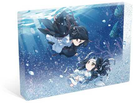 Sakami Merchandise Grandmaster of Demonic Cultivation Acryl Block with Glitter Wei Wuxian & Lan Wangji Zhao Xi Chi Ver. 14 x 10 cm