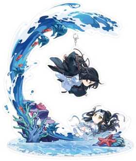 Sakami Merchandise Grandmaster of Demonic Cultivation Acrylic Diorama Wei Wuxian & Lan Wangji Zhao Xi Chi Ver. 18 cm