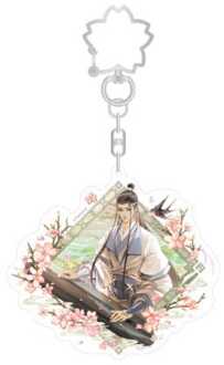 Sakami Merchandise Grandmaster of Demonic Cultivation Spring Season Series Acrylic Keychain Lan Wangji 7 cm