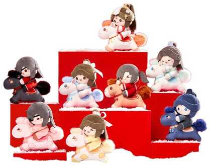Sakami Merchandise Heaven Official's Blessing Mini Plush Ride on Dreams Blind Box 13 cm Display (6)