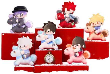 Sakami Merchandise Link Click Mini Plush Ride on Dreams Blind Box 13 cm Display (6)