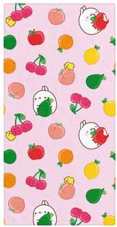 Sakami Merchandise Molang Towel Fruits 35 x 75 cm