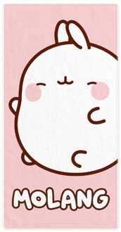 Sakami Merchandise Molang Towel Pink 35 x 75 cm