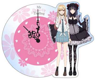 Sakami Merchandise My Dress-Up Darling Wall Clock Marin Kitagawa Holographic