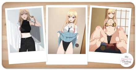 Sakami Merchandise My Dress-Up Darling XXL Mousepad Marin Cosplays 80 x 40 cm