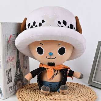 Sakami Merchandise One Piece Plush Figure Chopper x Law New World Ver. 25 cm