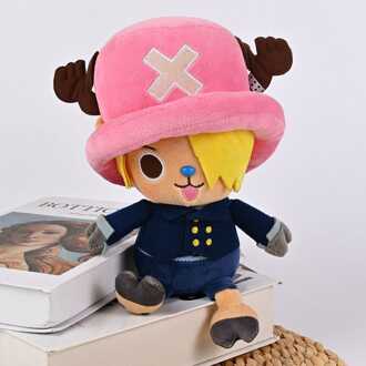 Sakami Merchandise One Piece Plush Figure Chopper x Sanji 20 cm