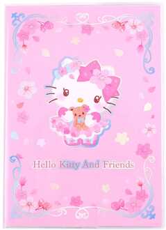 Sakami Merchandise Sanrio Notebook Hello Kitty & Friends Sakura Series Holographic Checkered