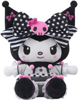 Sakami Merchandise Sanrio Pink Black Party Series Plush Figure Kuromi XL 35 cm