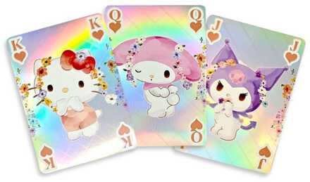 Sakami Merchandise Sanrio Playing Cards Hello Kitty & Friends Holographic