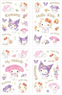 Sakami Merchandise Sanrio Sticker Pack Hello Kitty & Friends Pastel Vivid