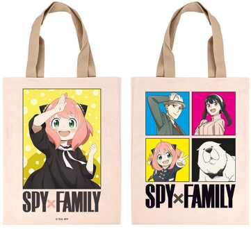 Sakami Merchandise Spy x Family Tote Bag Anya & Family