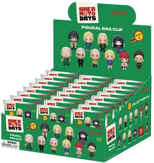 Sakamoto Days 3D PVC Bag Clips Series 1 Display (24)