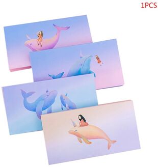 Sakura Kat Sticky Notepad Memo Pad Dagboek Herinneren Plan Schema Briefpapier Dxac lucht blauw