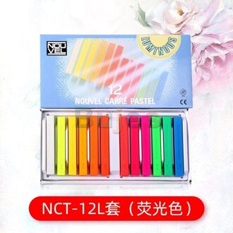 Sakura Kleur Krijt Set.12/24/48 Kleuren Zachte Gekleurde Krijt Set Professionele Schilderij Tekening Coloring Dye Art Supplies 12 kleur L