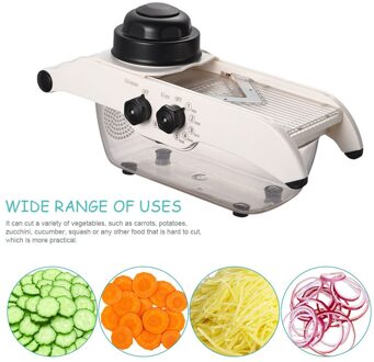 Salade Kaas Dikte Verstelbare Dunschiller Fruit Slicer Wortel Rasp Restaurant Keuken Tool Handleiding Plantaardige Chopper