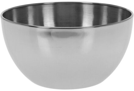 Salade schaal - RVS - 13 x 6 cm - serveerschaal - keuken accessoires