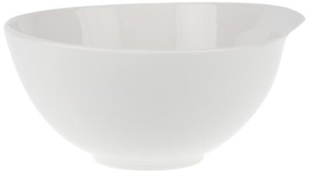 Saladeschaal Flow - 21 cm Wit