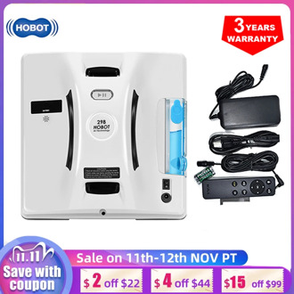 Salange Hobot 298 Window Cleaner Robot Smart Life Windows Cleaner With Water Sprayer Auto Cleaning Smart Phone Control for Home