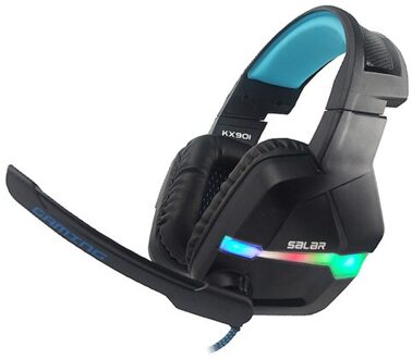 Salar KX901 Gaming Headset Wired Hoofdband met Mic/LED Licht Over Ear Stereo Deep Bass voor Computer Gamer Oortelefoon hoofdtelefoon