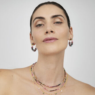 Salblai 925 Sterling Zilveren Oorbellen Veelkleurig - One Size